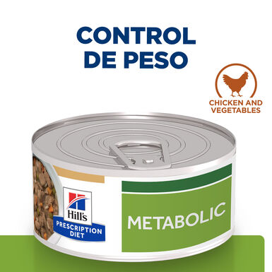 Hill's Adult Mini Prescription Diet Metabolic Guisado de Frango e Legumes para cães